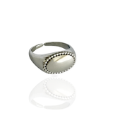 Anel Bold Muse Silver