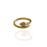 Anel Emerald Serpent