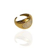 Anel Full Glam Gold