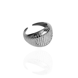 Anel Full Glam Silver