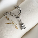 Pulseira Teddy Love Silver