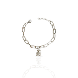Pulseira Teddy Love Silver