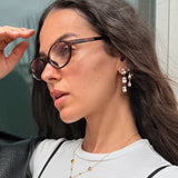 Brincos Crystal Veil