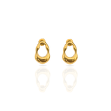 Brincos Melt Gold
