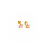 Brincos Little Stars pink
