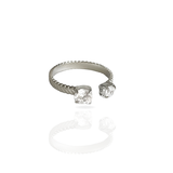 Anel Twinlight Silver