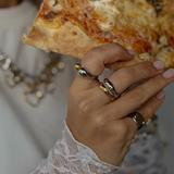 Anel Chunky Mini Silver